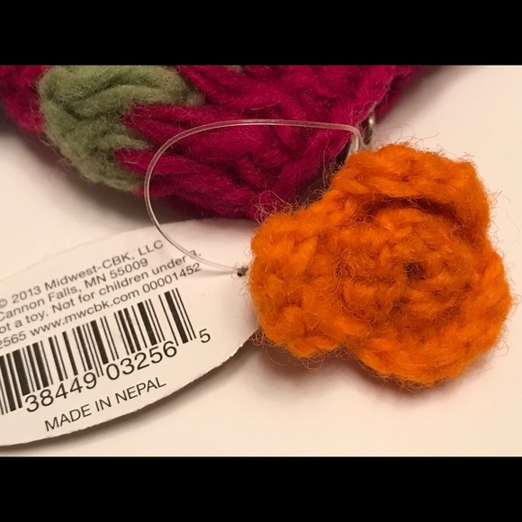 🌻4/$20 Wool Change Purse Bright Colours New With Tag - Picture 3 of 3